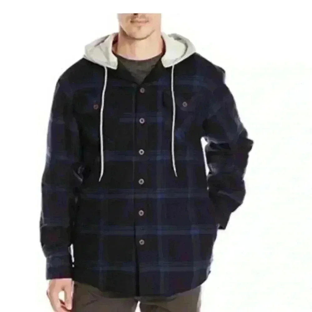 Men’s Wrangler Authentic Long Sleeve Lined Flannel Shirt/jacket Small NWOT